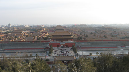 Overlooking the Forbidden City