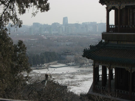 View of Beijing from the Summer Palace