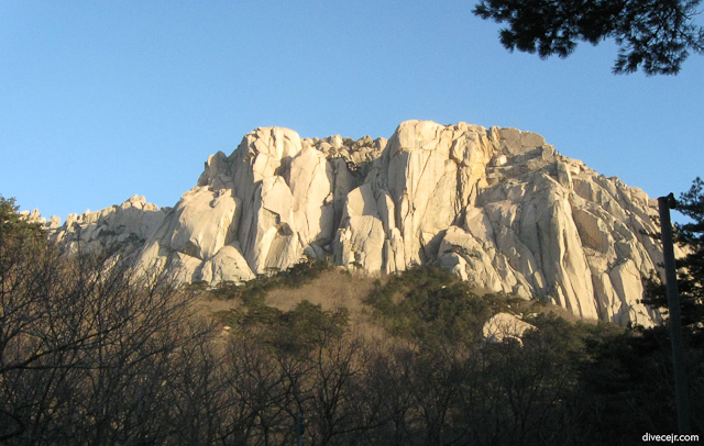 Ulsanbawi in the Early Morning